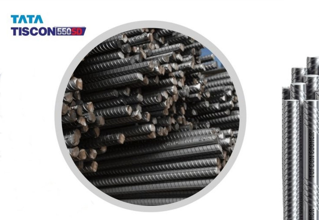 8mm Tata Tiscon 500 D Tmt Bar, Fe 500D